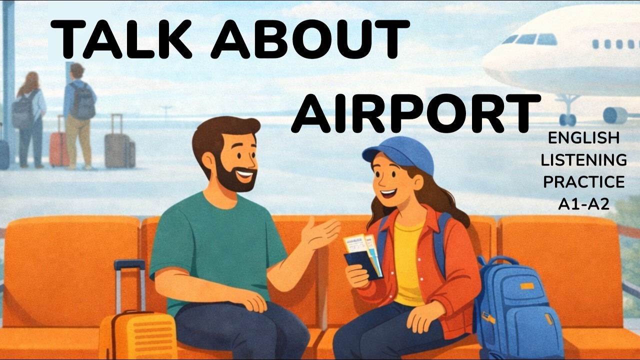 From Taxi to Takeoff ✈️ | Real Airport English Conversation