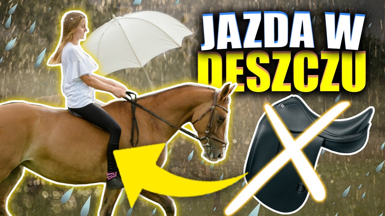 BRYKAŁA PRZEZ CAŁY GALOP 😱 - JAZDA NA OKLEP #DAILY 1