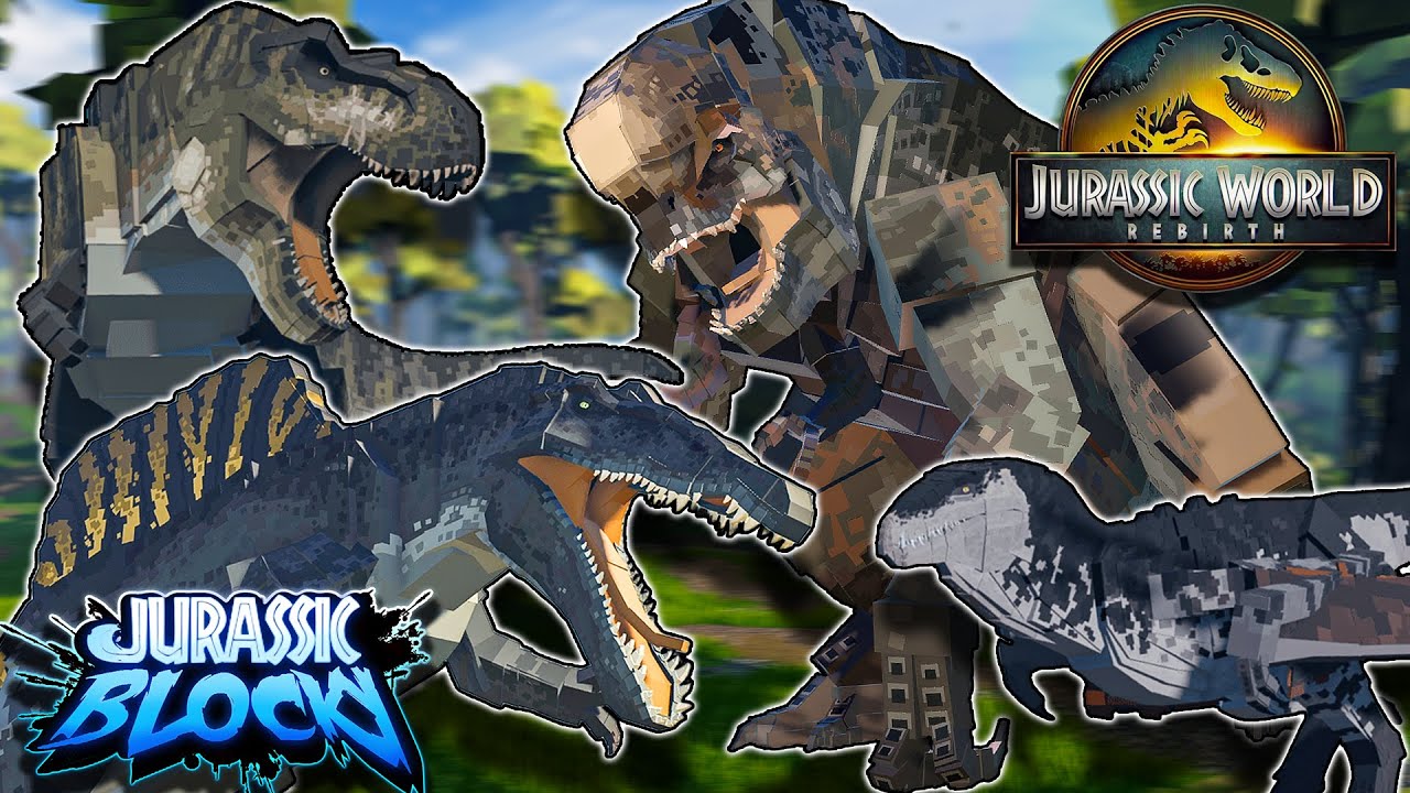 В JURASSIC BLOCKY НАСТУПАЕТ СОБЫТИЕ «ВОЗРОЖДЕНИЕ МИРА ЮРСКОГО ПЕРИОДА»!