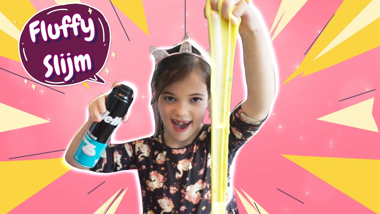 Hoe maak je FLUFFY SLIJM voor beginners??? | KidsToys