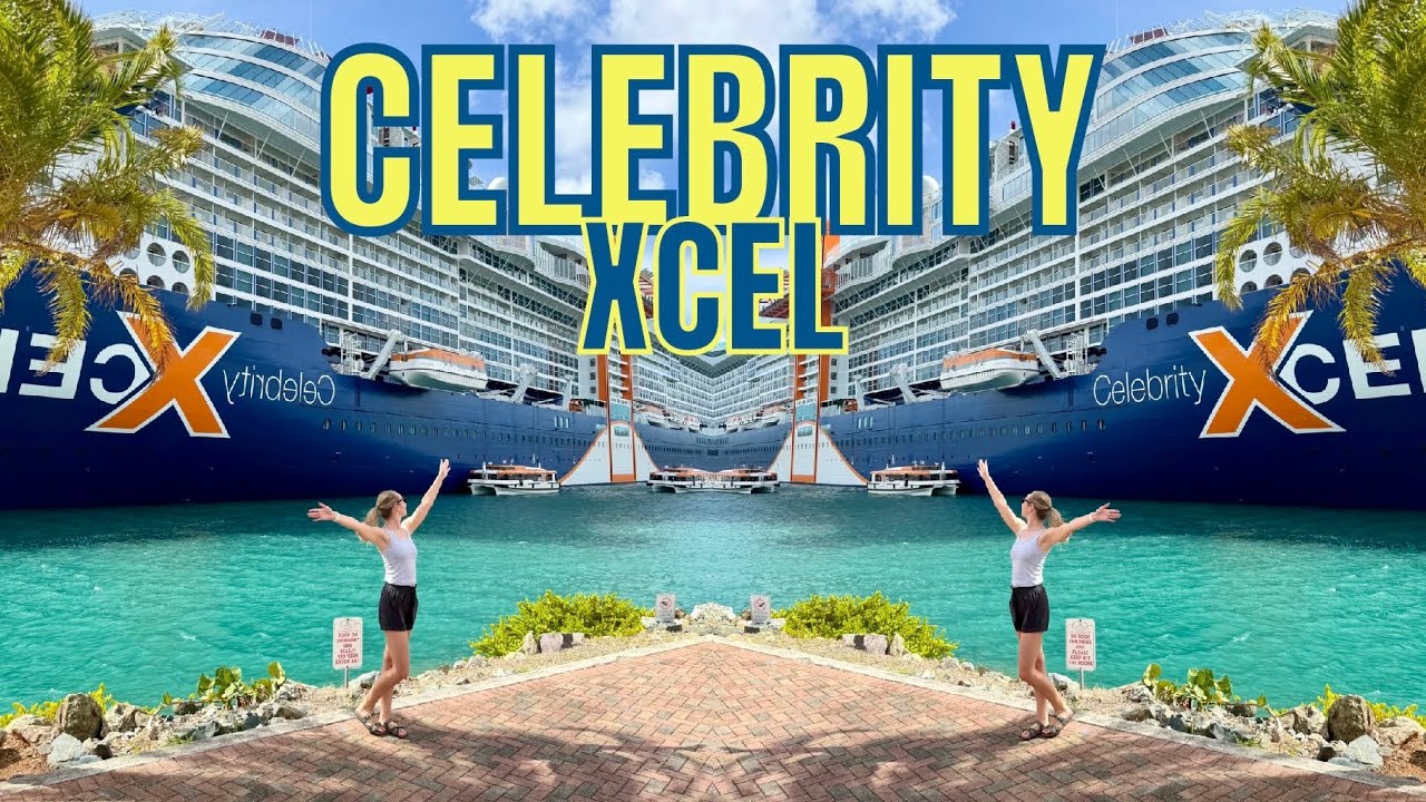 Проведите день с нами на новейшем корабле Celebrity | Видеоблог о круизе на Celebrity XCEL