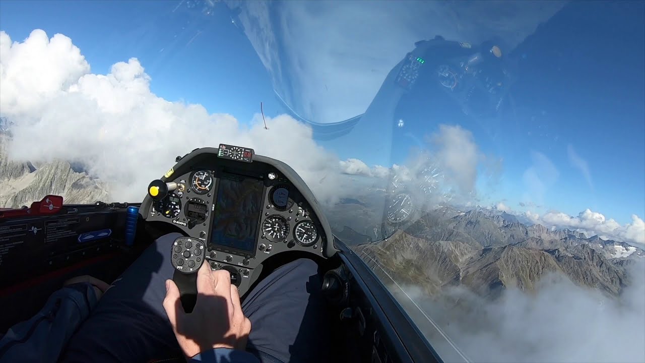 Segelfliegen 2020 - mit dem neuen Ventus in den Alpen