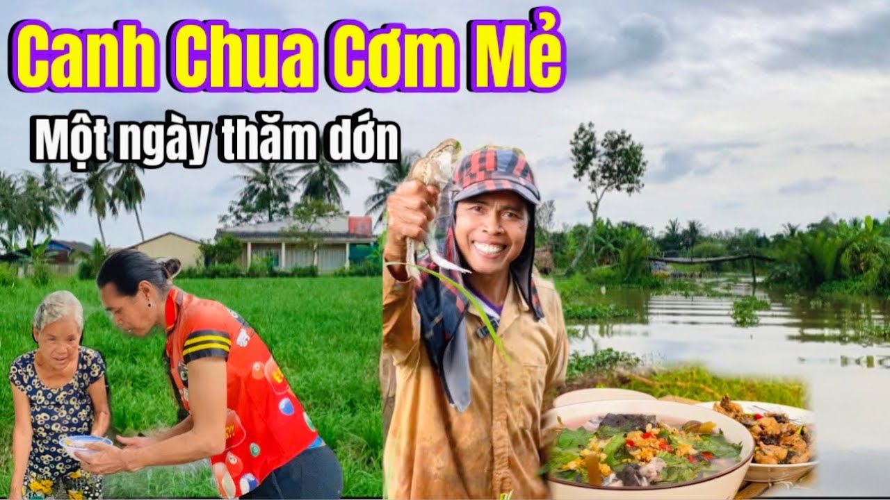 Chị KHA Đặt Dớn Về Làm Món Canh Chua CƠM MẺ Cùng ẾCH XÀO SẢ ỚT THẬT LÀ HẤP DẪN!!