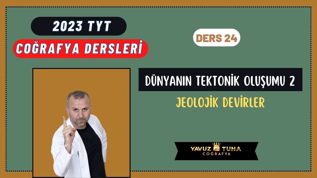 DÜNYA'NIN TEKTONİK OLUŞUMU 2 (Jeolojik Devirler) #coğrafya #tytcoğrafya #yks #kpss