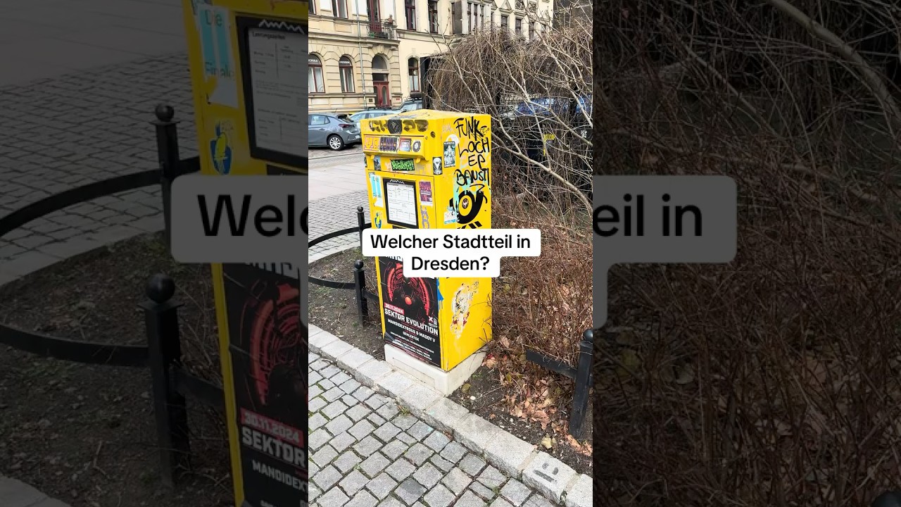Welcher Stadtteil in Dresden? 🏙️ | Ein Briefkasten als Hinweis