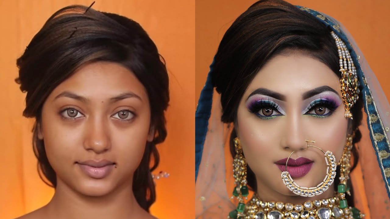 Quick Simple and Easy Bride Makeup tutorial | New Makeup 2022 | long lasting makeup