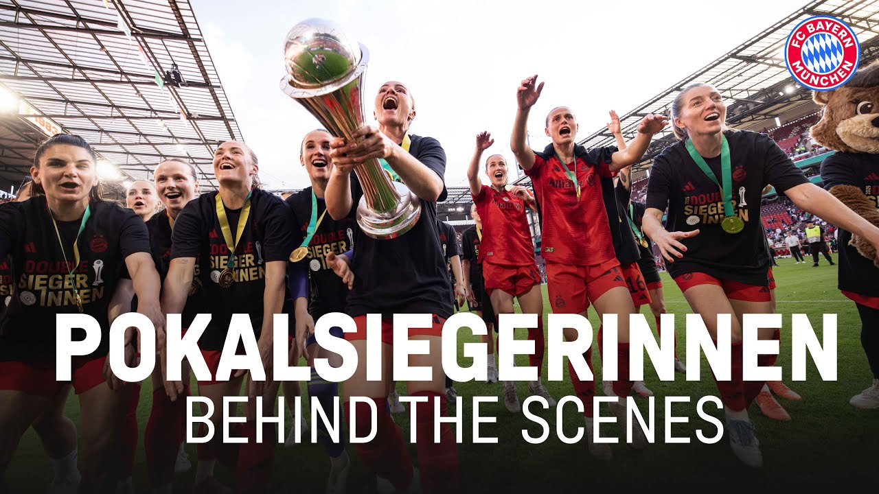 POKALSIEGERINNEN 😍🏆 Hinter den Kulissen des Finales