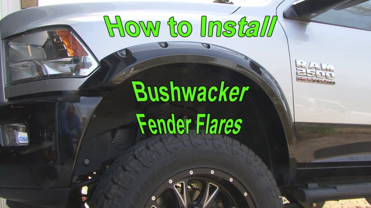 How to Install Bushwacker Fender Flares