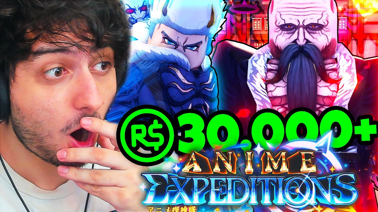 Получение НОВЫХ юнитов из 2-го обновления Anime Expeditions в Roblox!
