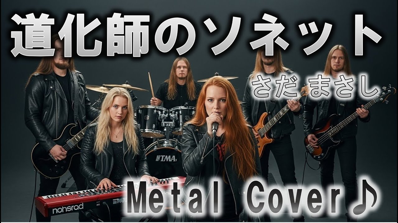 さだ まさし　道化師のソネット | A Cloun's sonnet | J-POP Metal Cover愛(AI)版