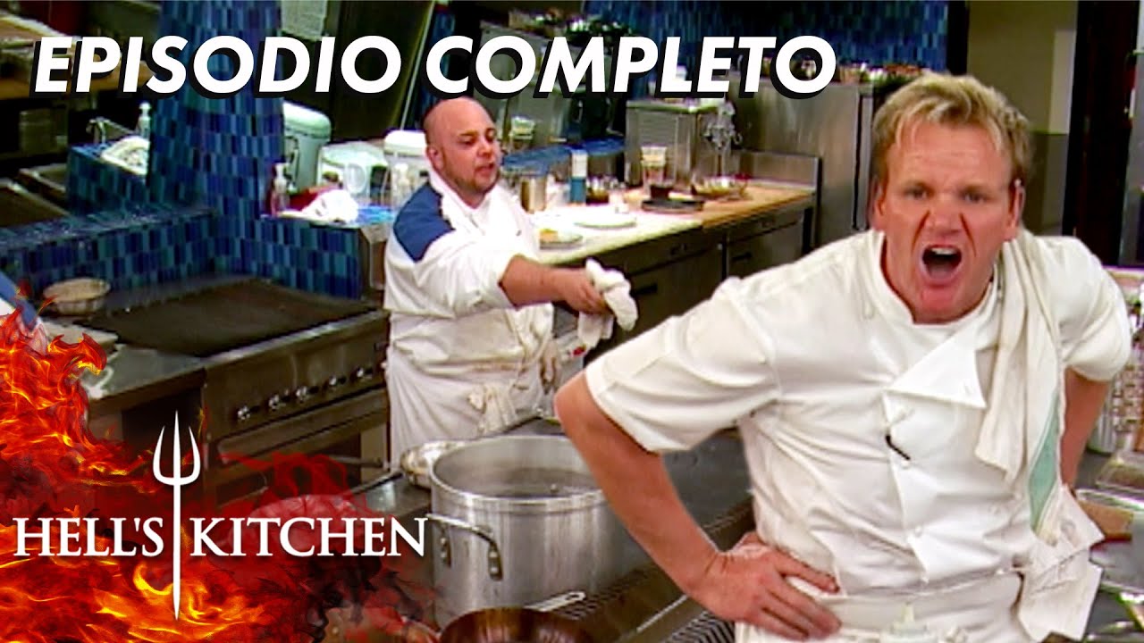 Hell's Kitchen Temporada 4 - Ep. 2 | ¡Quema, Ramsay! ¡Quema! Cocina Infernal | Episodio completo