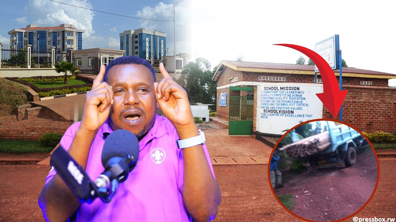 Diregiteri wa G.S APAGIE Musha yibye imodoka 3 z’imbaho nyuma y’ ibaruwa imwimura.umubyeyi aratabaza