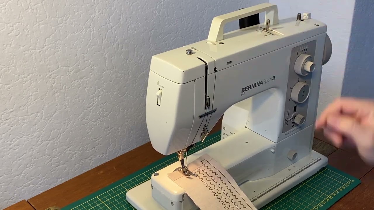 Bernina Sport 801 Демонстрация/Demo/лучшая швейная машина