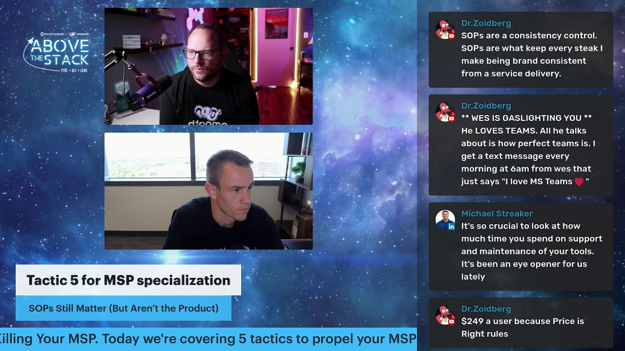 Above the Stack Ep 3: 5 Essential Tactics of a Specialized MSP