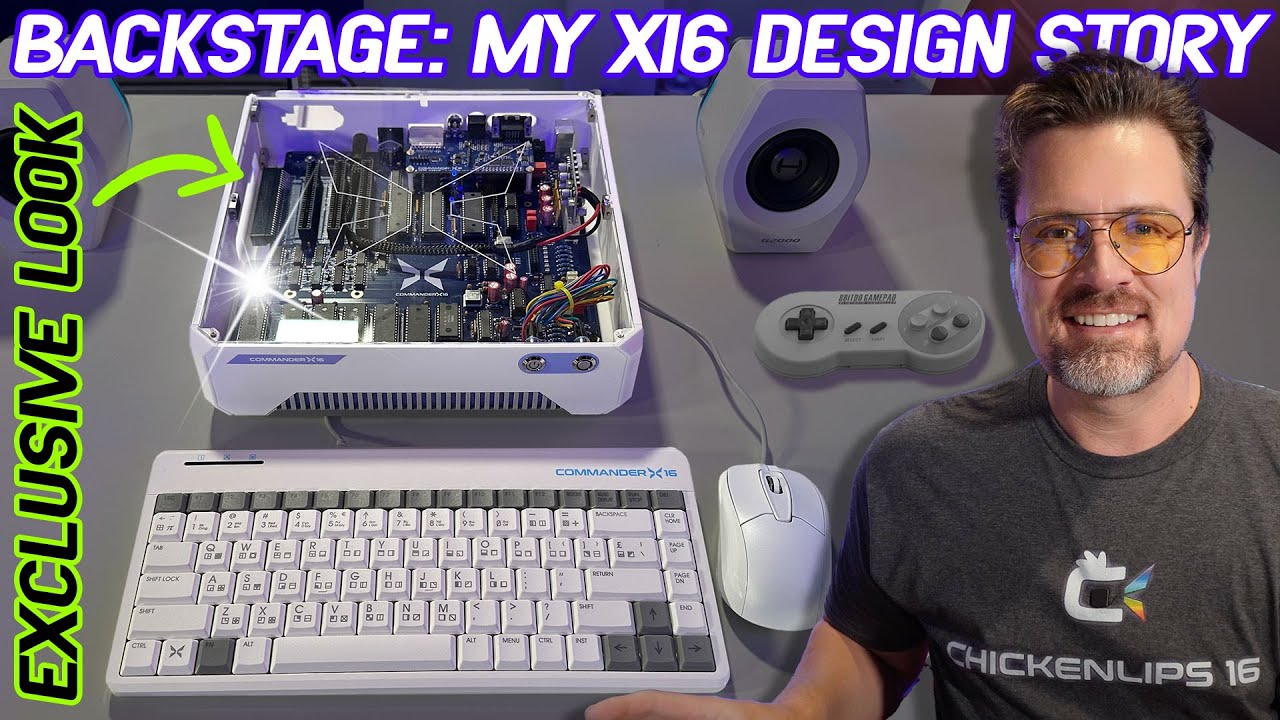 Commander X16 уже здесь! Раскрыты секреты дизайна современного ретро-ПК