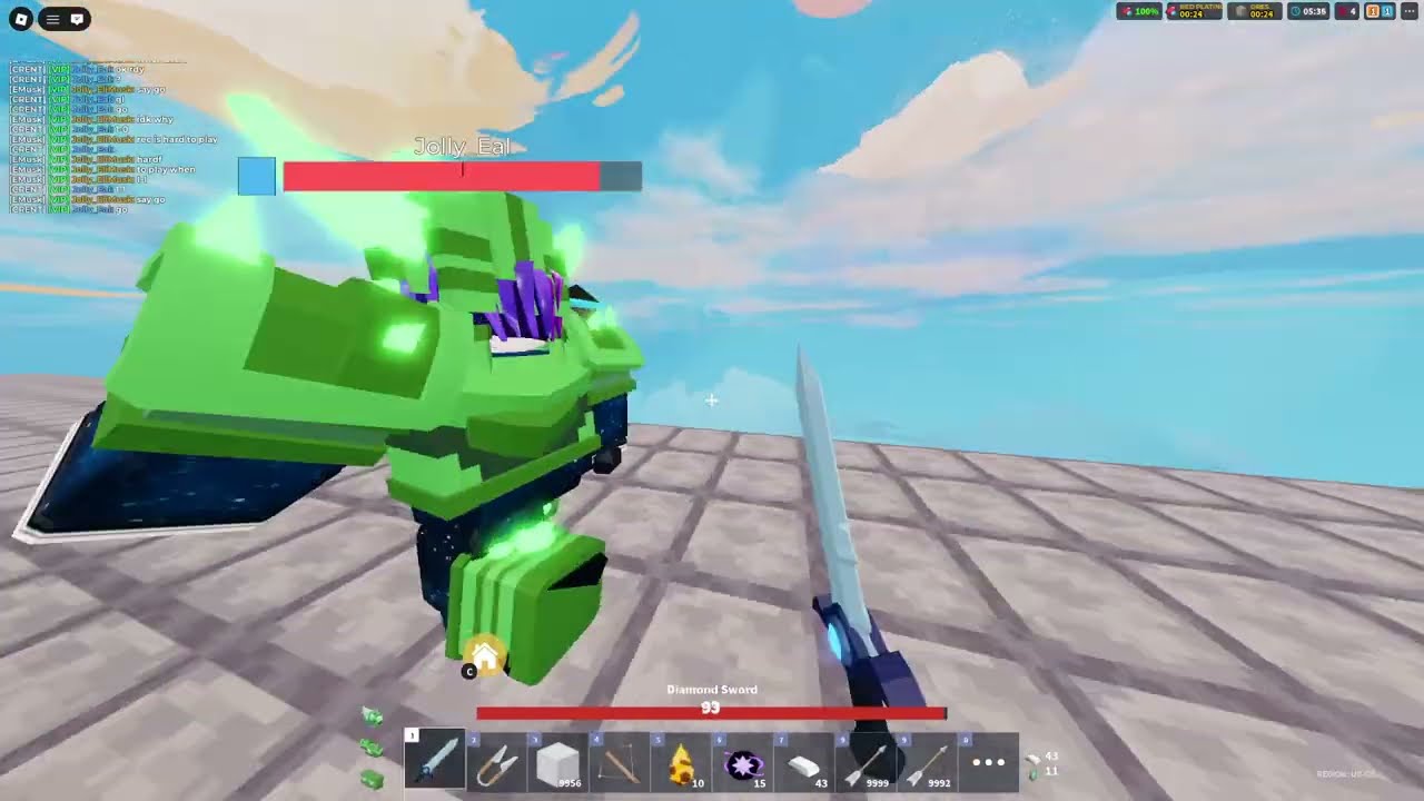 1v1ing Friend, Crazy Results... (ROBLOX Bedwars)