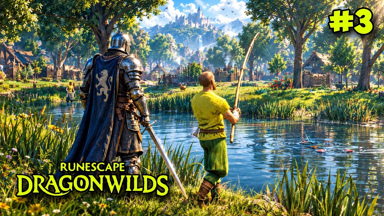 RuneScape: Dragonwilds #3 - Обнова БАЗЫ - Выживание в мире драконов - Новый Биом и враги