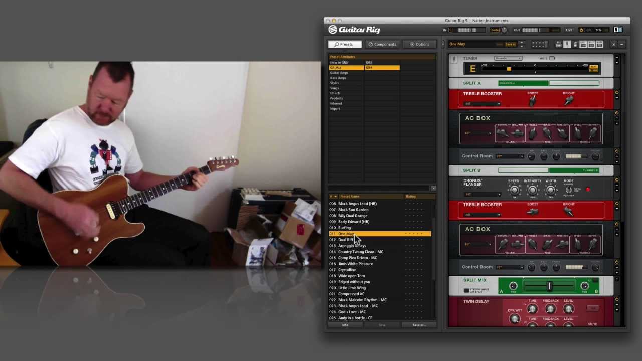 The Smitty Hog meets Guitar Rig 5