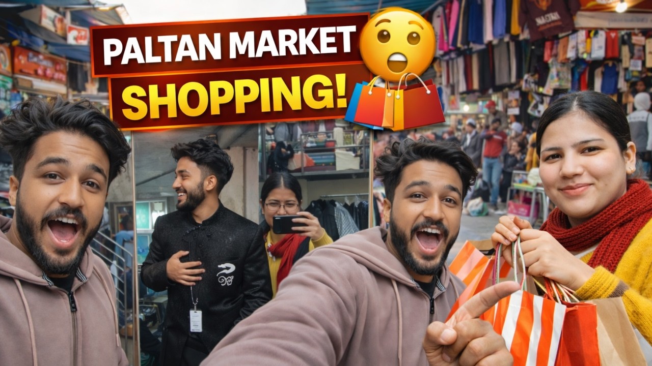 Shaadi Ki Shopping 😳 | Paltan Market Dehradun Me Itna Sasta? || wedding vlog || wedding dress