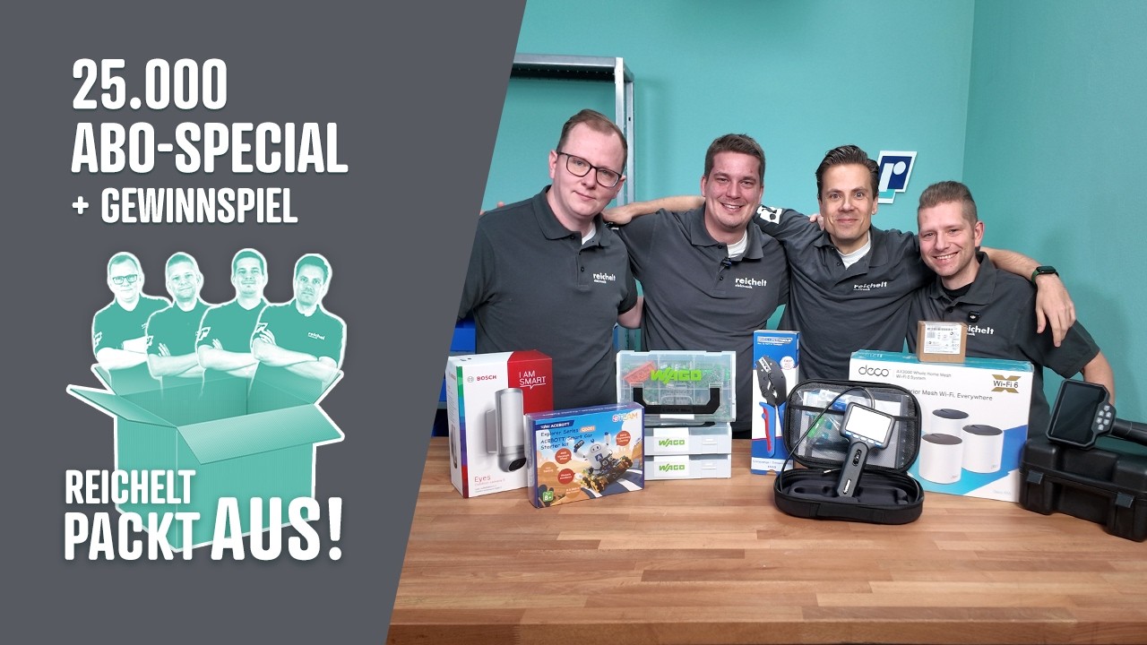 25.000 Abo-Special + Gewinnspiel | reichelt packt aus!