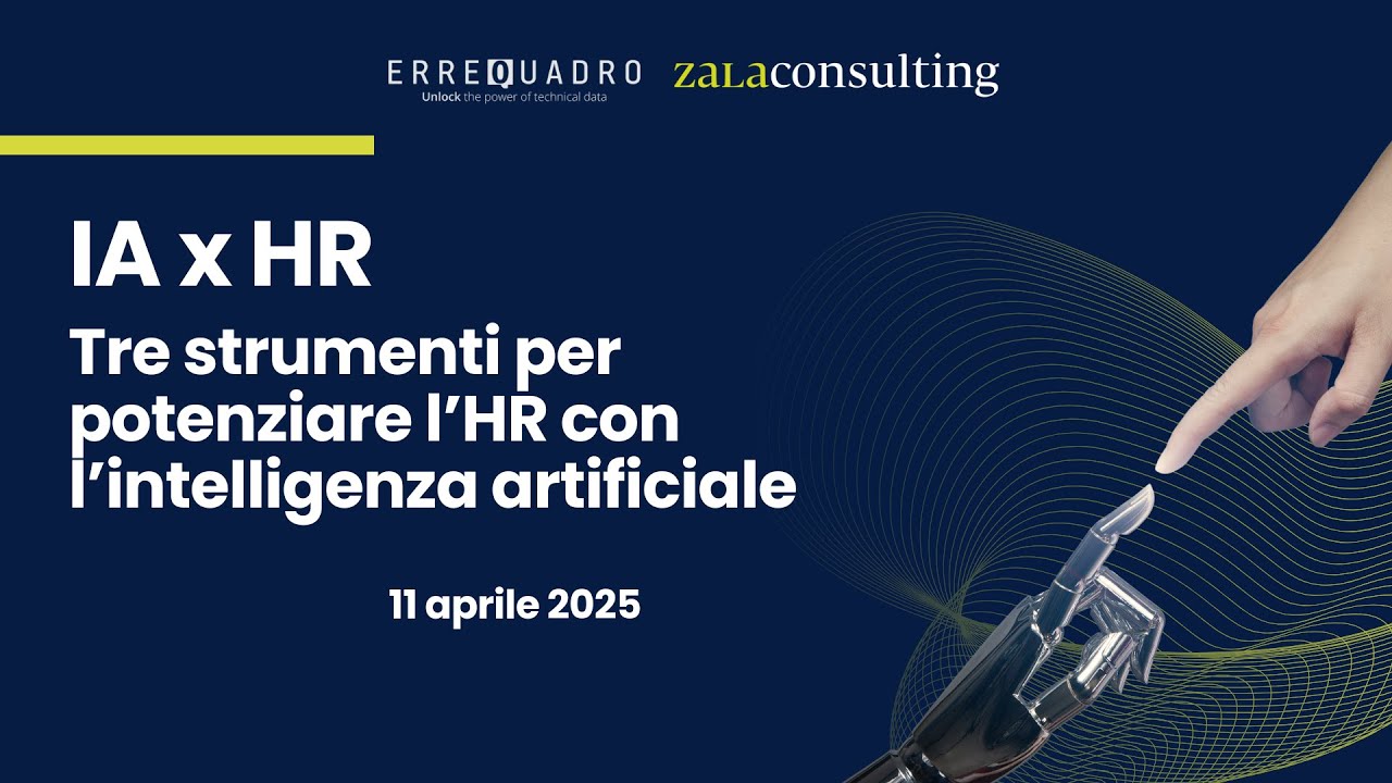 Tre strumenti per potenziare l’HR con l’intelligenza artificiale | IAxHR | 11/04/2025