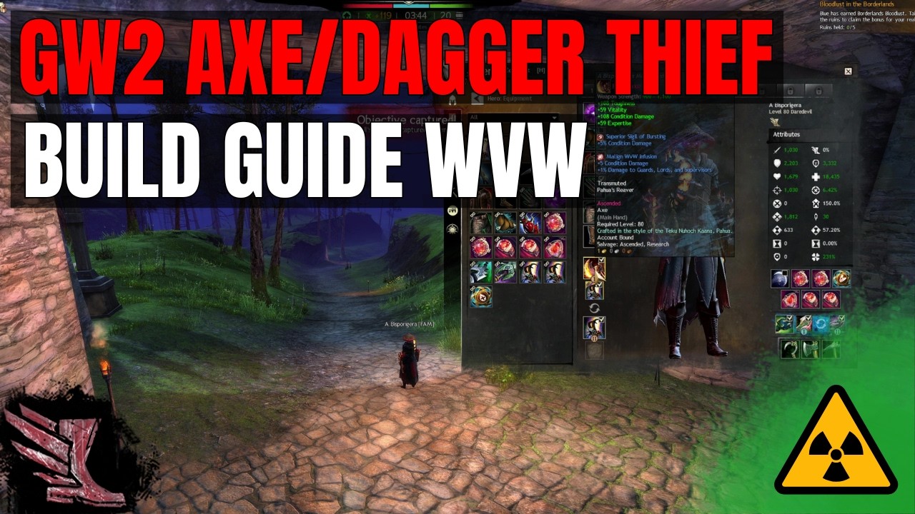 Гайд на Конди-Вора через Топор/Кинжал для WvW в GW2