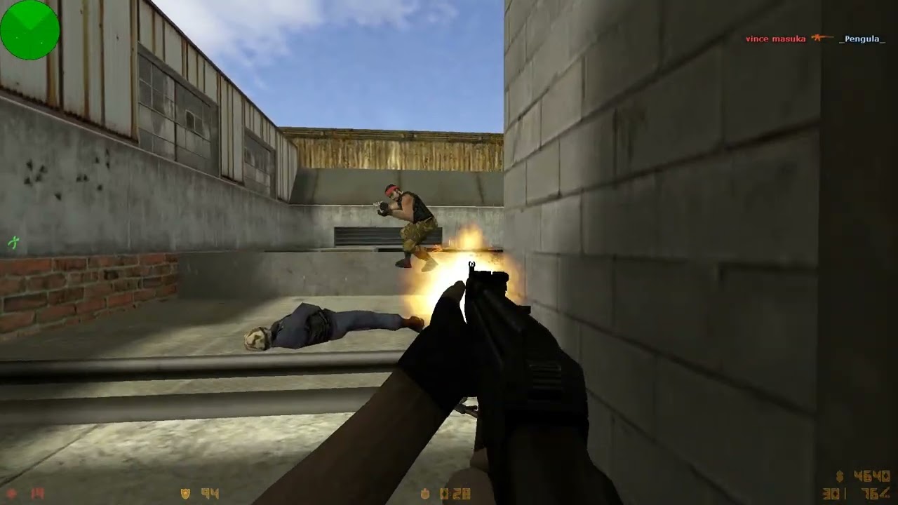 Counter Strike 1.6 online play - de_fact gameplay#2 (cs 1.6)