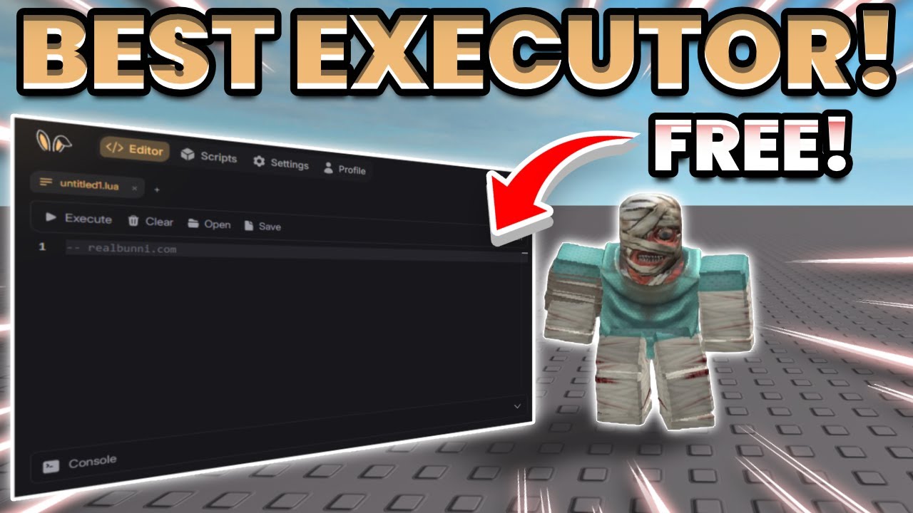 *Бесплатный* Bunni.lol Roblox Executor | Бесплатный Executor №1? | 100% SUNC + UNC | Полное руков...