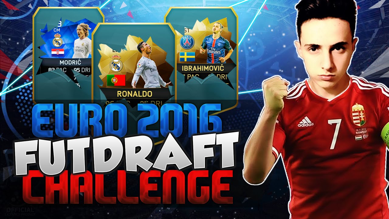 FIFA 16 FUT DRAFT - EURO 2016 CHALLENGE