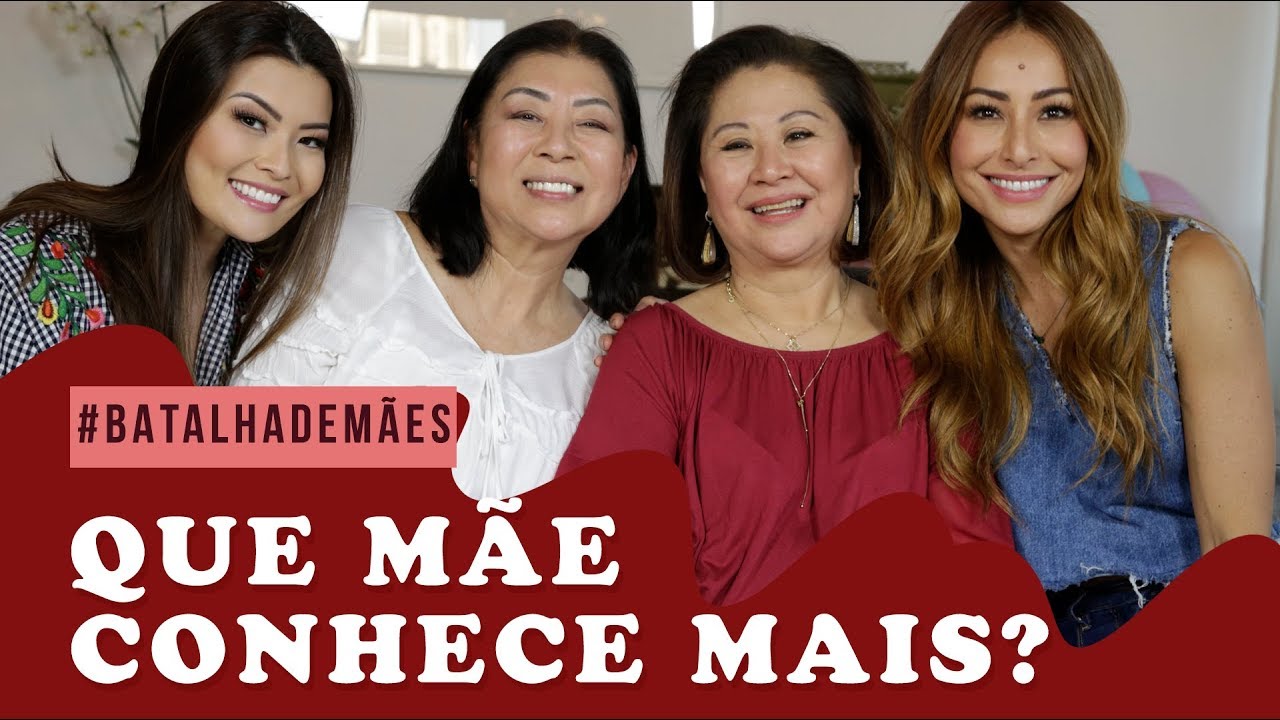 QUE MÃE CONHECE MAIS A FILHA? feat. SABRINA SATO E DONA KIKA SATO