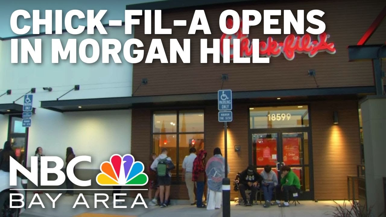 Chick-fil-A opens new restaurant in Morgan Hill