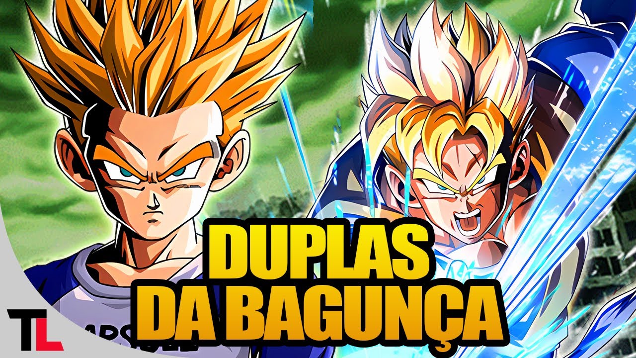 As Duplas de LR Gohan e Trunks Future Tão com Tudo | DBZ Dokkan Battle