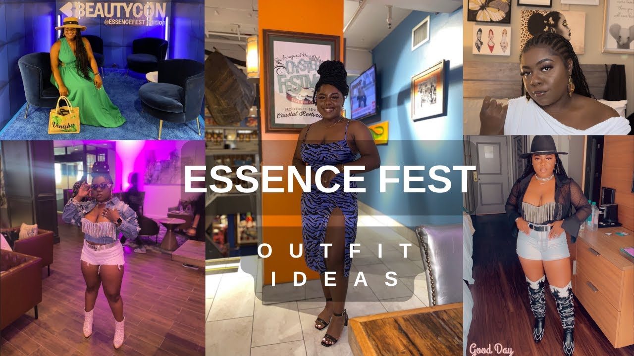 Essence Fest Outfit Ideas 2024| Brandon Blackwood, Telfar, Shein, Rainbow, Charlotte Russe