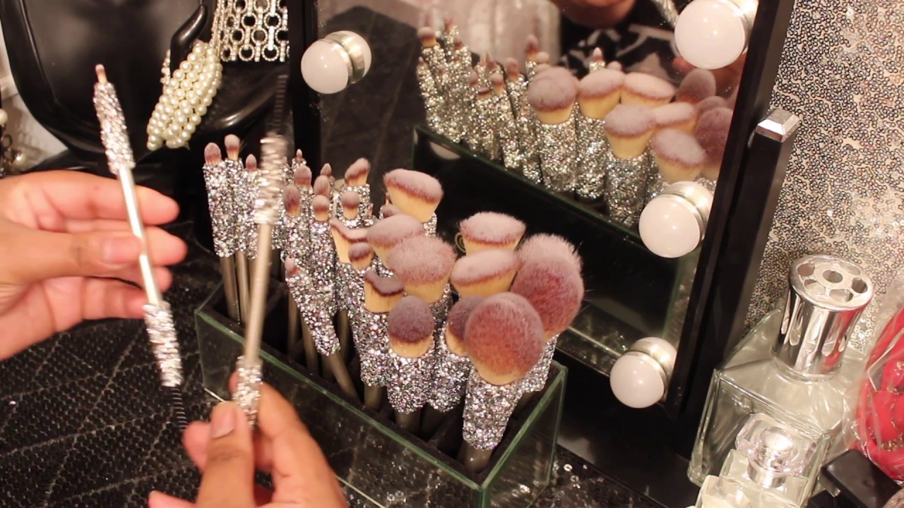 Bling DIY MakeUp Brushes