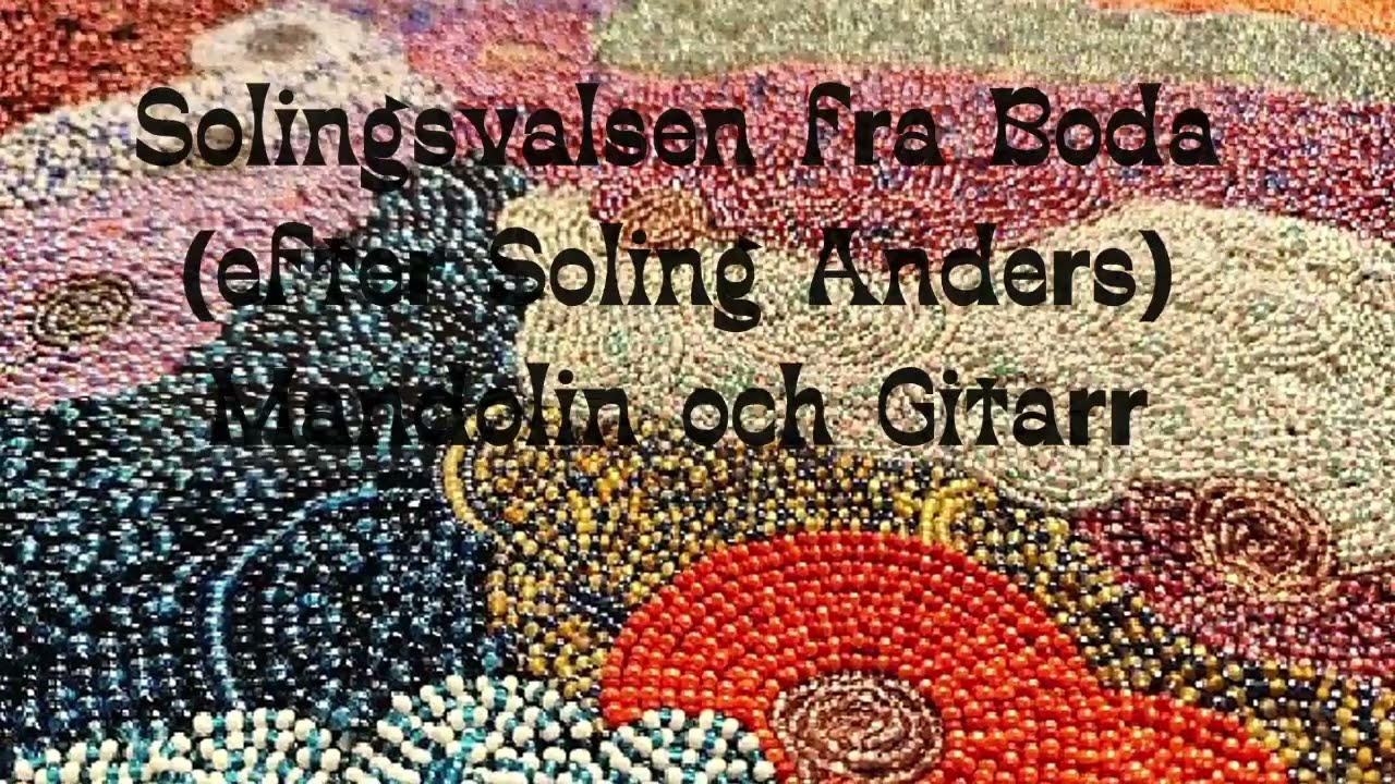 Solingsvalsen fra Boda(efter Soling Anders)-Mandolin och Gitarr