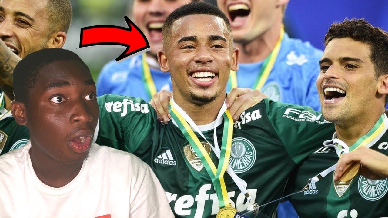 Futbol Fan Reaction To Gabriel Jesus Magic Skills (Palmeiras)