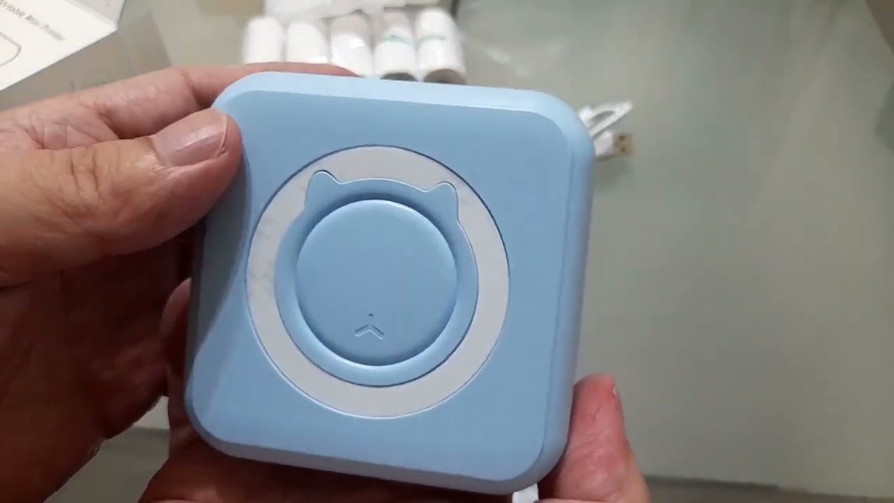 開箱-迷你口袋打印機 QIU-C15 Portable Mini Printer