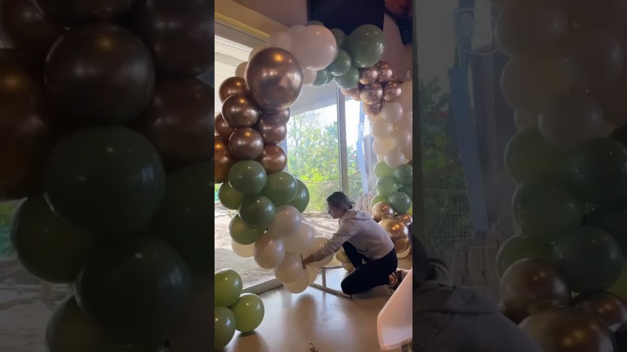 &iexcl;&iexcl;&iexcl;&iexcl;&iexcl;DECORACI&Oacute;N DE ARCO CIRCULAR CON GLOBOS!!!!