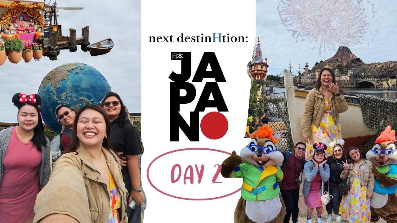 JAPAN TRIP DAY 2 | Tokyo DisneySea Vlog | Full Park Experience