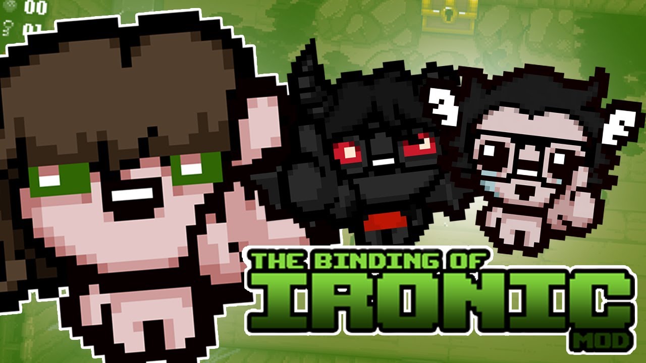 Eu criei um mod de Isaac e coloquei coisas bizonhas nele