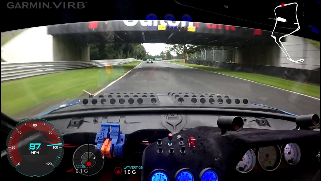 Oulton park Trackday 2/8/2017, twin v6 205 has a whoopsie