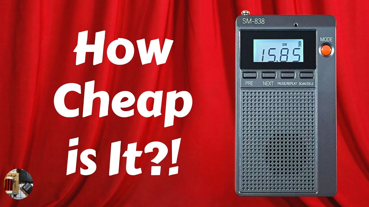 Semier SM-838 AM FM MP3 Shortwave Radio Review