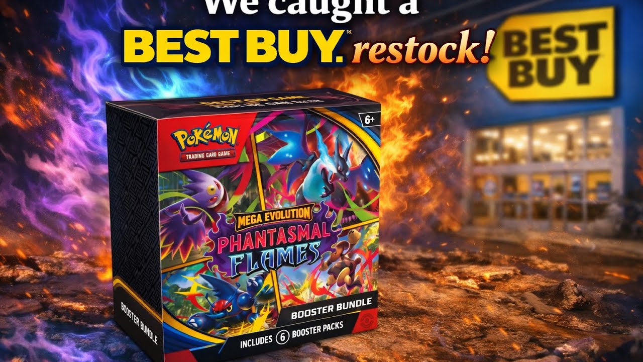 Best Buy pokemon restock!