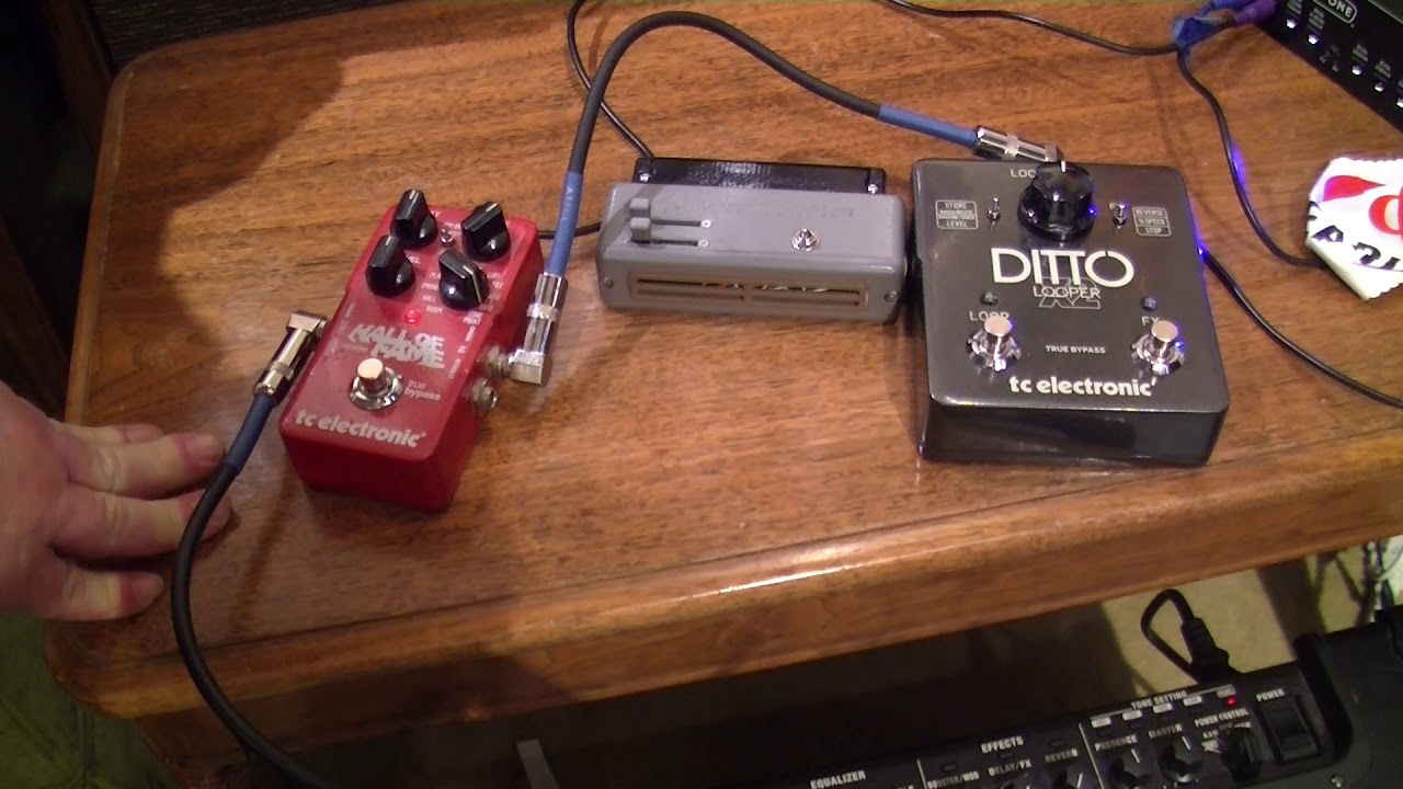Harmonicaster and Reverb. The original electric harmonica with reverb pedals.