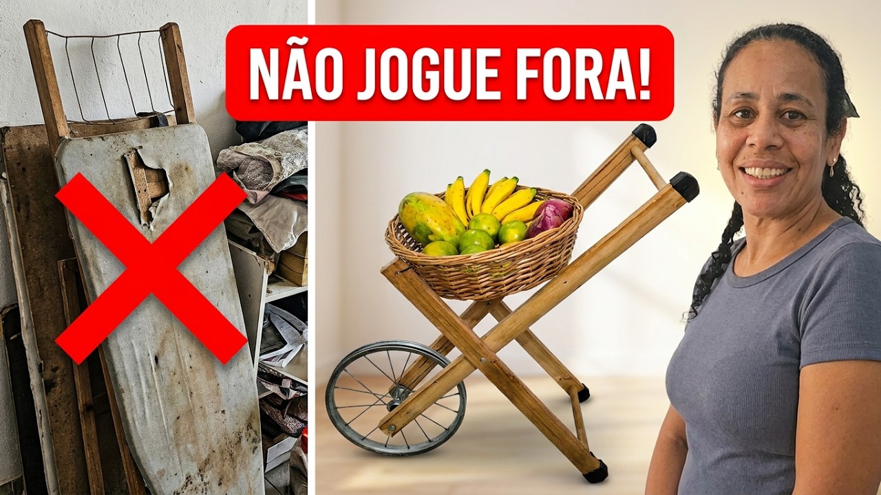 VOC&Ecirc; JOGA FORA T&Aacute;BUA DE PASSAR ROUPAS USADA? Id&eacute;ias Fa&ccedil;a Voc&ecirc; Mesmo 