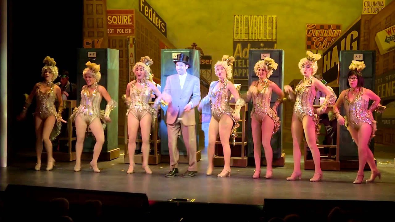 The Producers onstage at The Waterfront Playhouse in Key West Florida