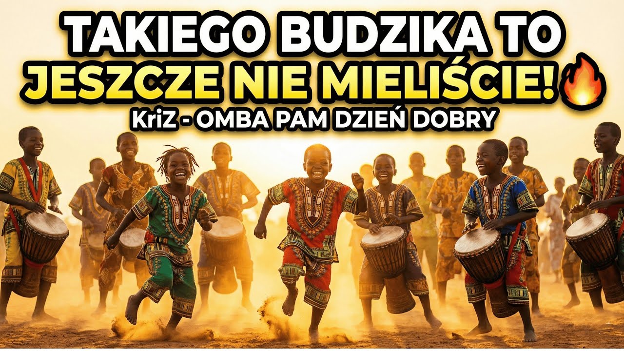 💥 TAKIEGO BUDZIKA JESZCZE NIE MIELIŚCIE! ⏰🔥 KriZ - Omba Pam Dzień Dobry (Afro EDM Smash Hit)🥁