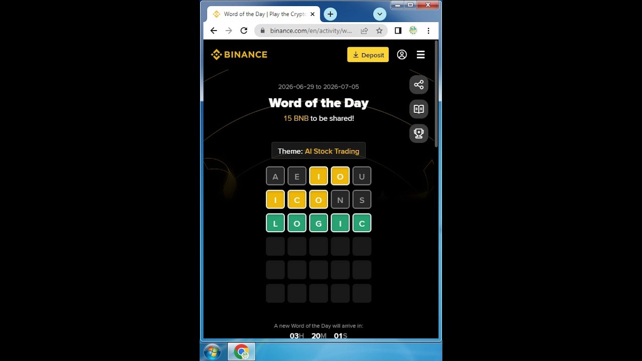 Binance Word of the Day Answer Today 02 July 2026 | 5 Letters Binance Word of the Day Answer