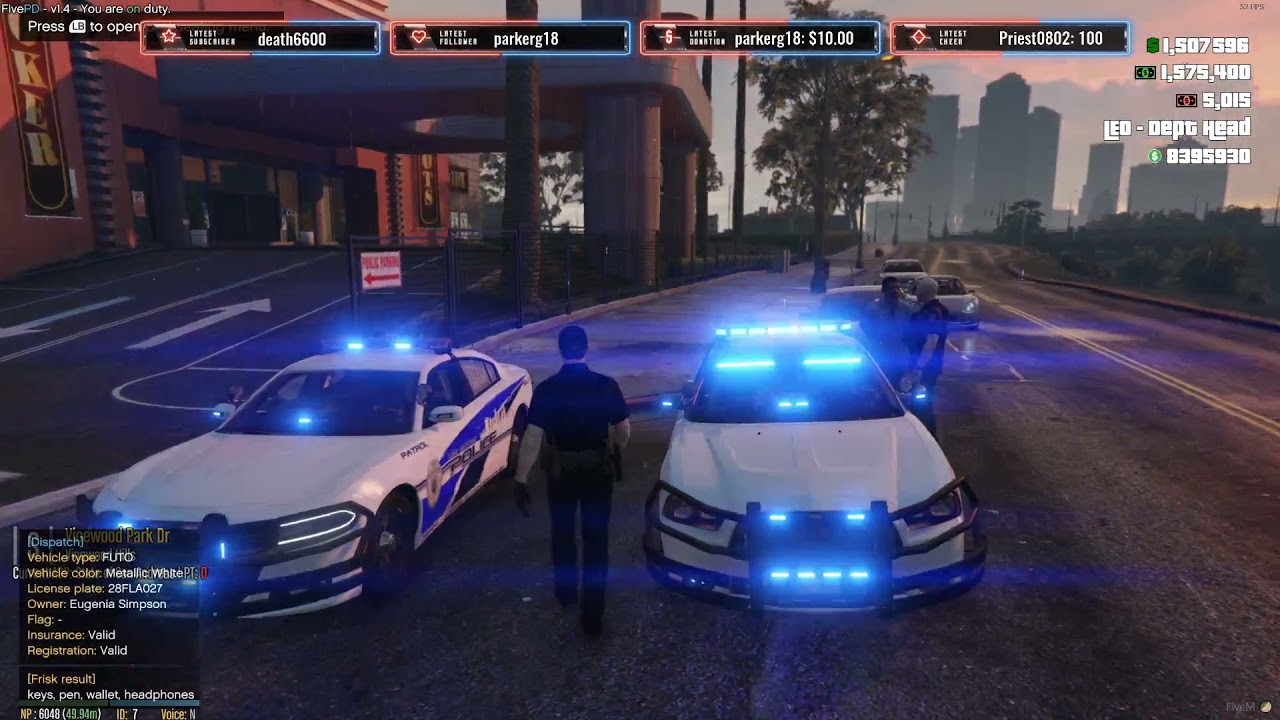 GTA 5 FiveM: RHG SAFR Server: LSPD Freaky Friday Patrol!