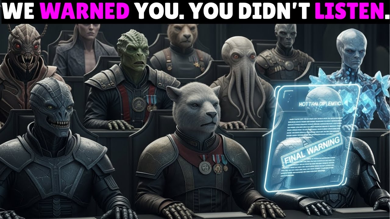 Galactic Council Ignored Earths Diplomats Warning Until Their Fleet Was Erased in Seconds| HFY